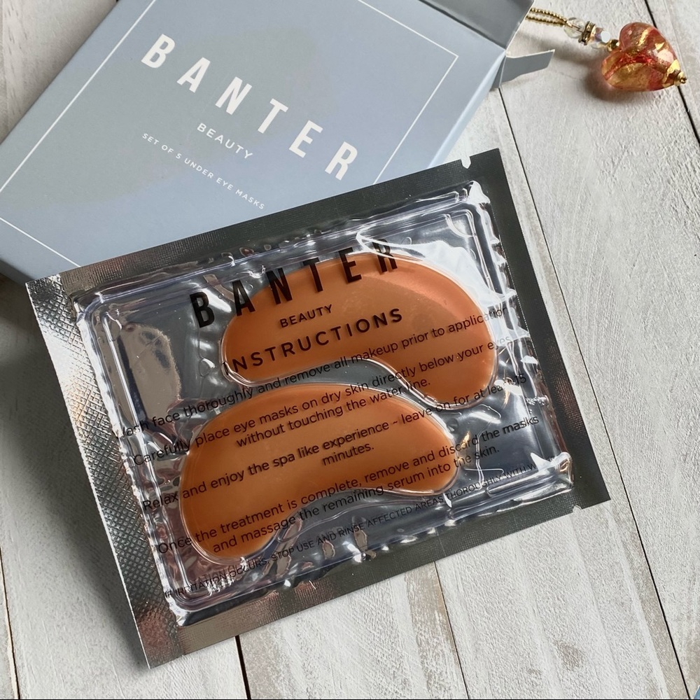 NIB Banter Beauty Set of 5 Under Eye Masks